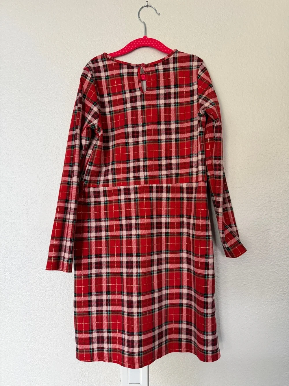 H&M plaid shift